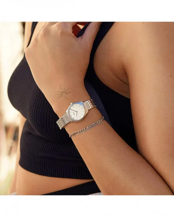 CLUSE Feroce Mini Silver Stainless Steel Bracelet - Image 3