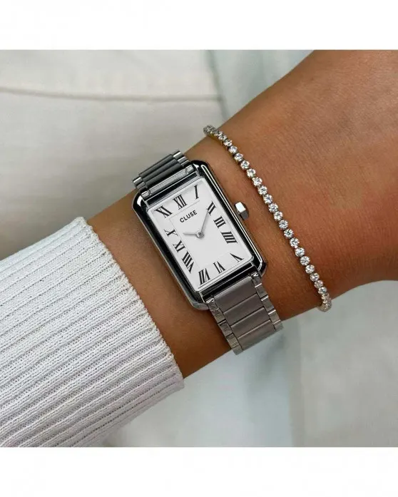 CLUSE Belissena Silver Stainless Steel Bracelet - Image 2