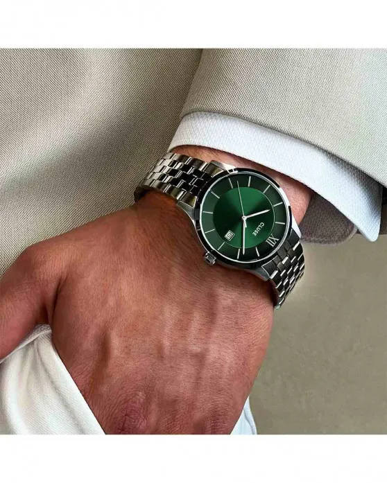 CLUSE Aravis Silver Stainless Steel Bracelet - Image 3