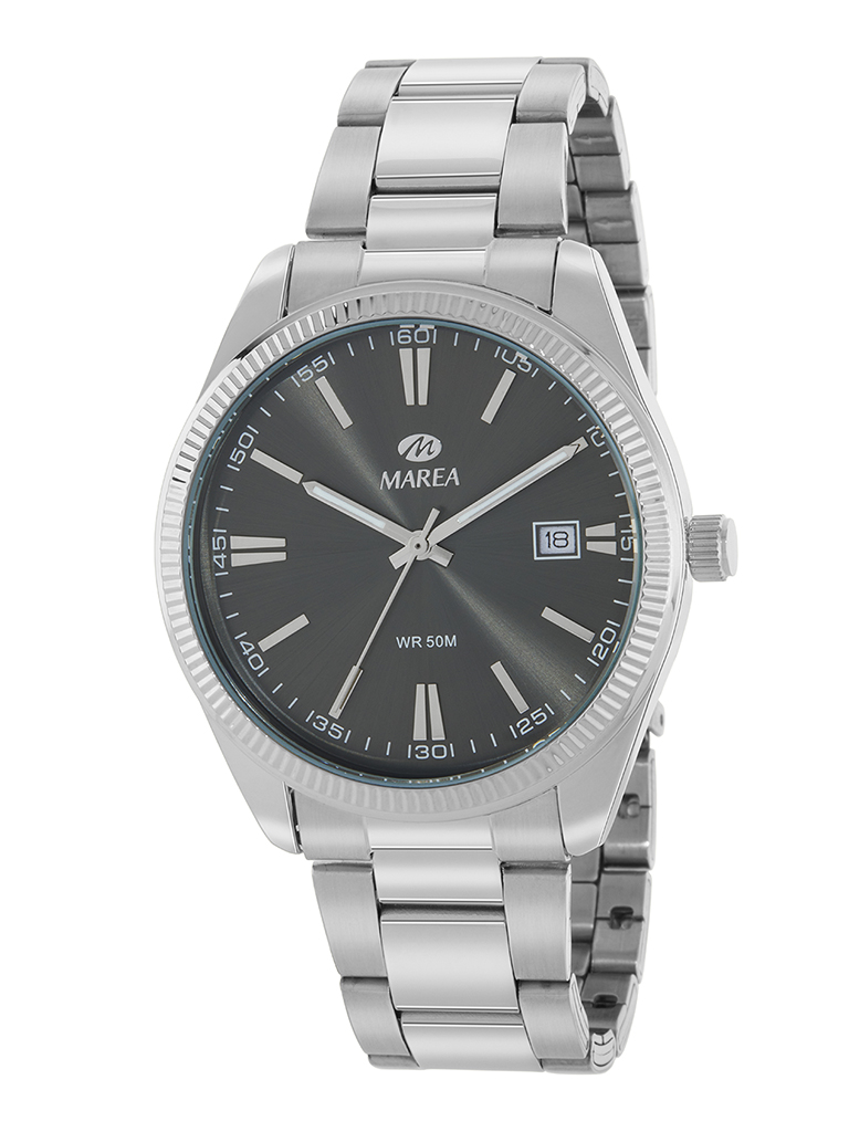 MAREA Silver Stainless Steel Bracelet