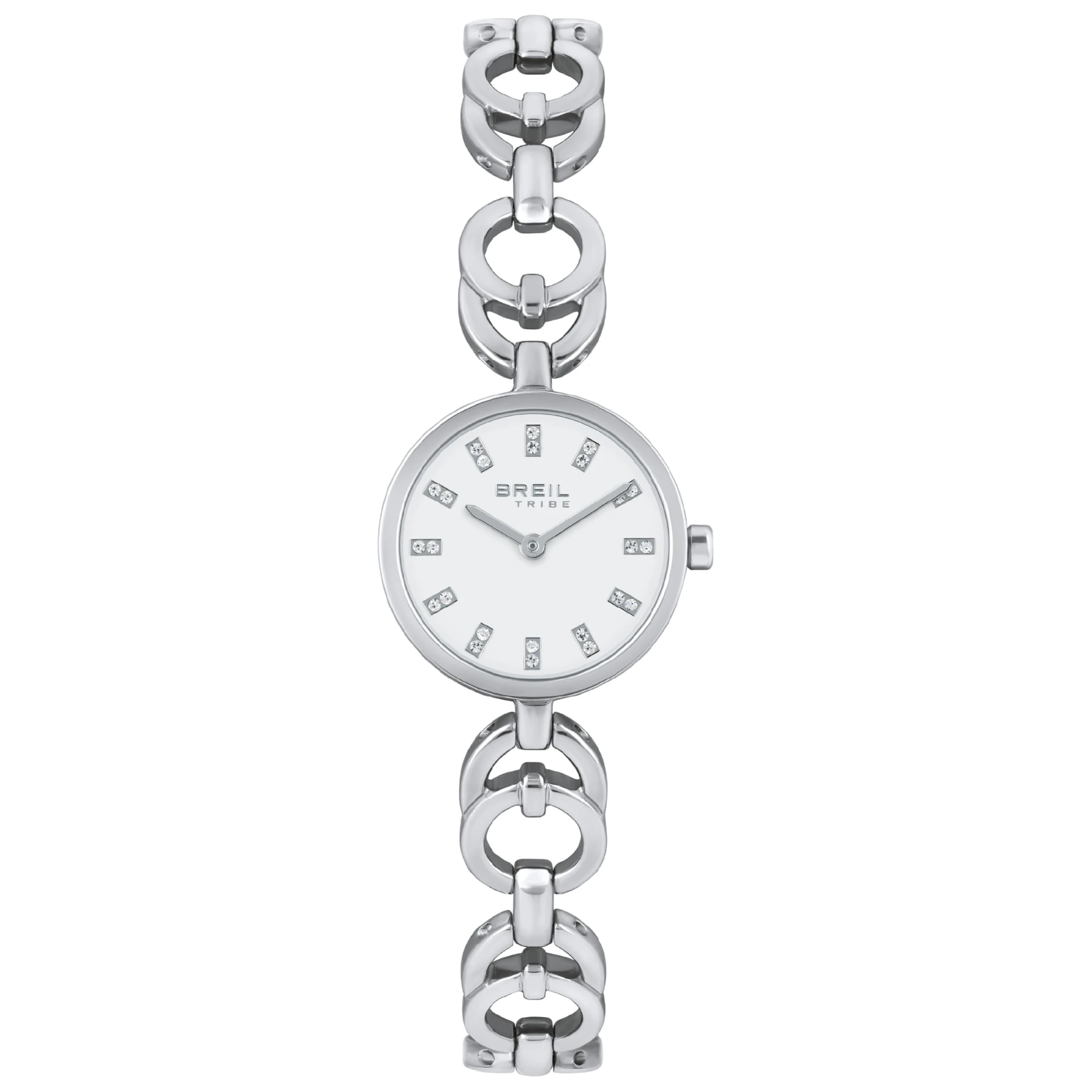 BREIL Luna Crystals Silver Stainless Steel Bracelet