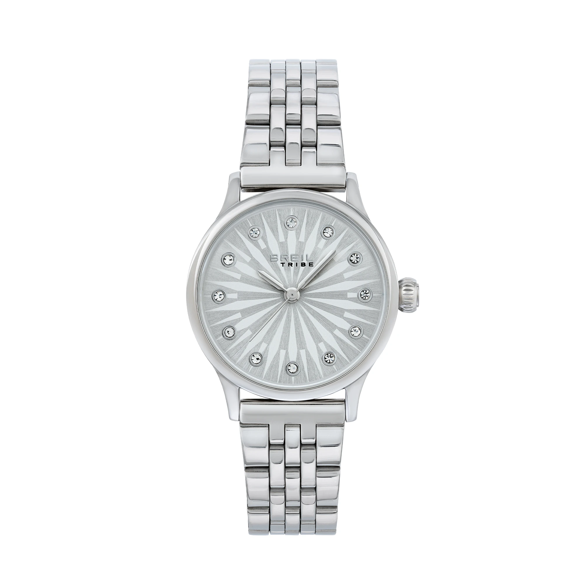 BREIL Melodie Crystals Silver Stainless Steel Bracelet