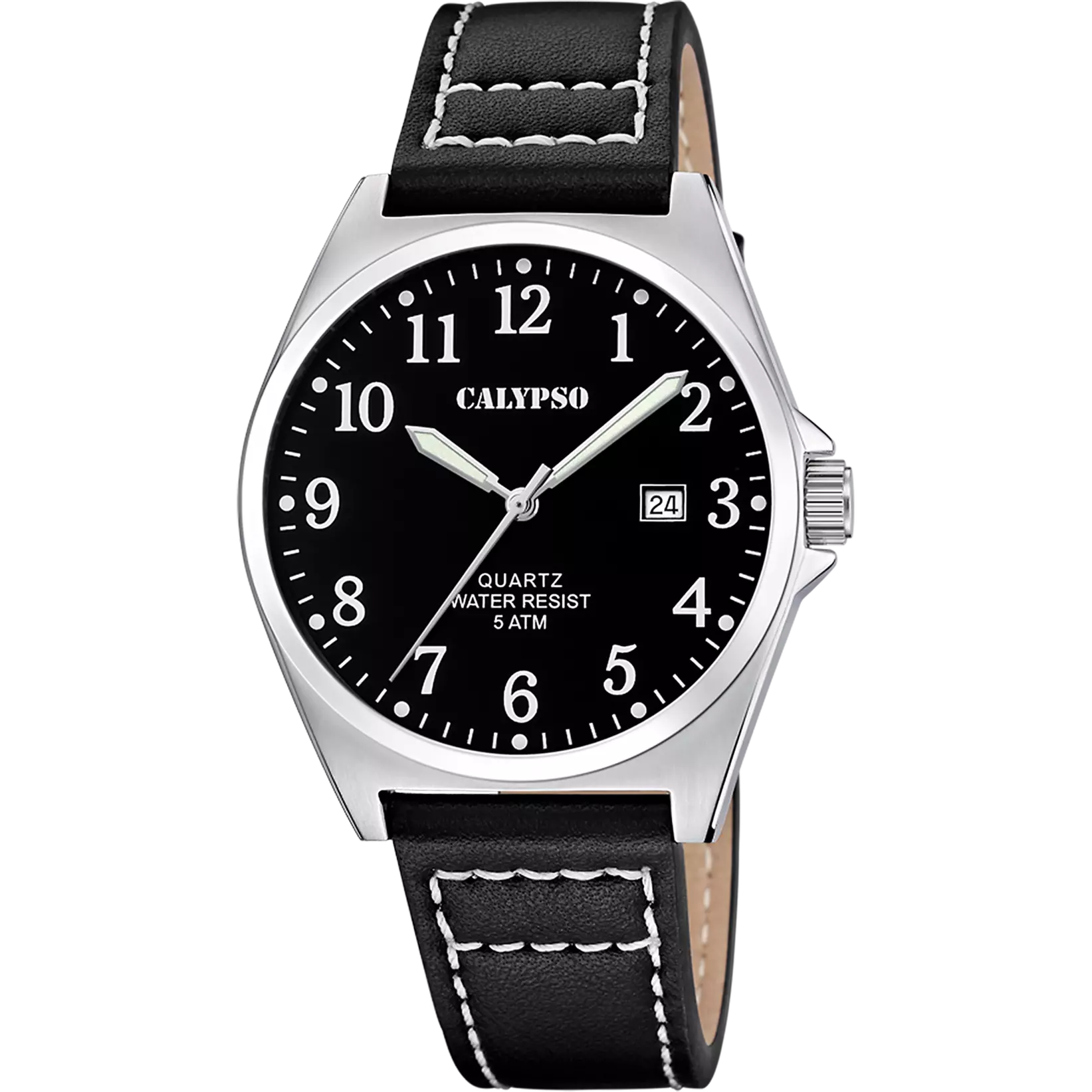 CALYPSO BASIC BLACK LEATHER K5868/4