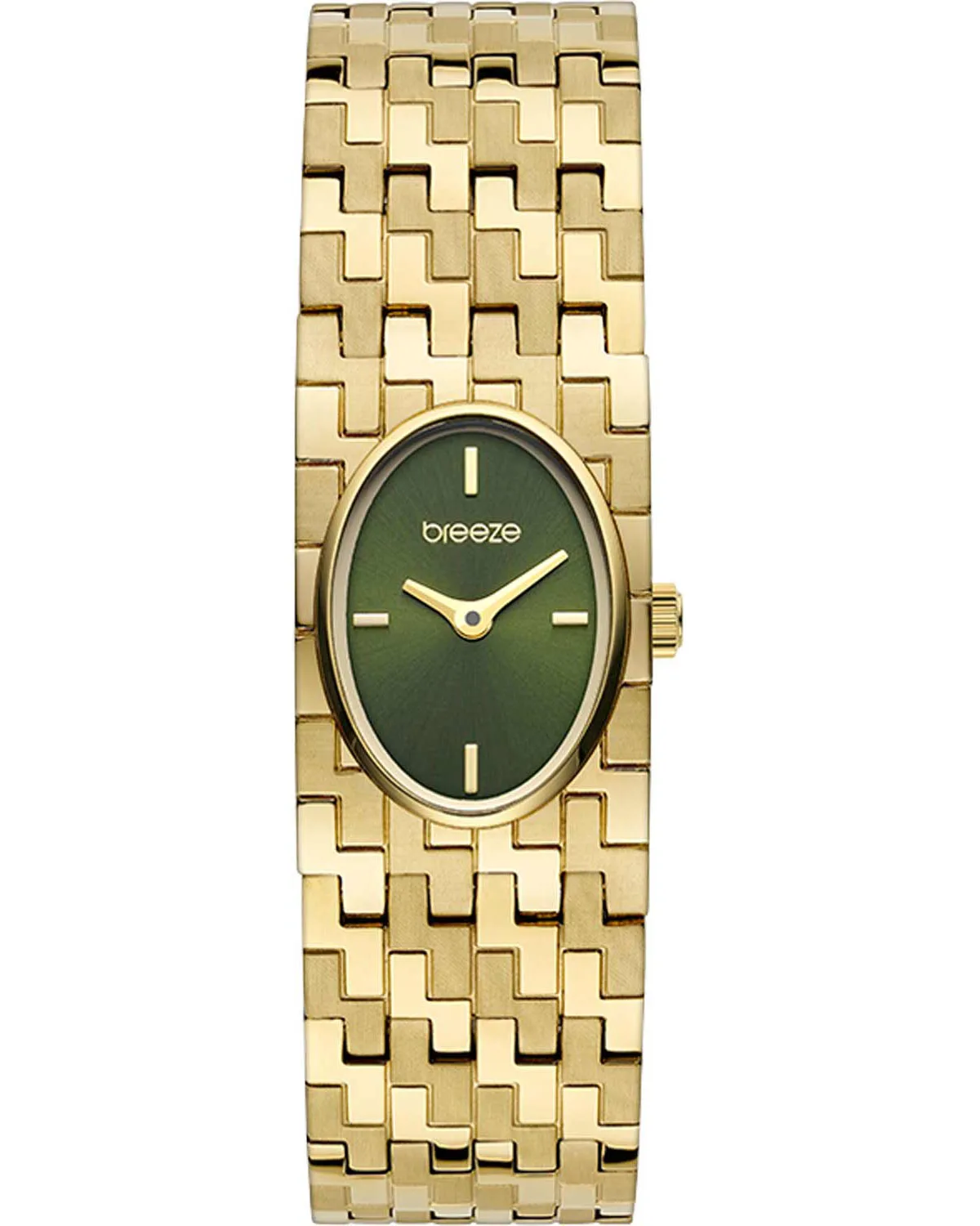 BREEZE Dynamis Gold Stainless Steel Bracelet